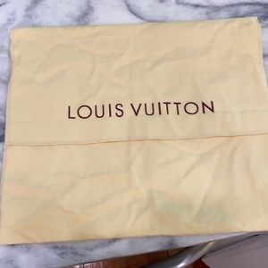 Louis Vuitton dust bag 14.5 in wide 13 in deep